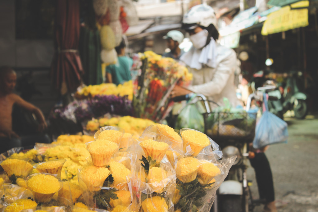 Sắc m&agrave;u b&igrave;nh dị tại chợ hoa lớn nhất S&agrave;i G&ograve;n - Ảnh 2.