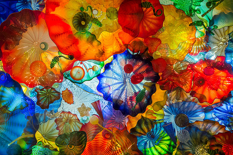 Thăm vườn thủy tinh Chihuly độc nhất vô nhị trên đất Mỹ