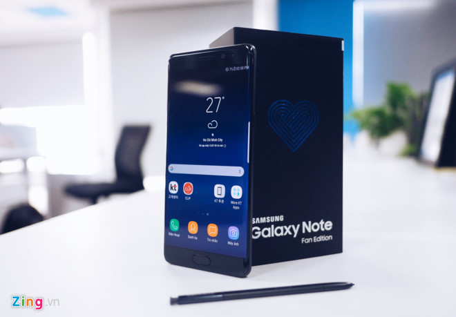 Cửa hàng ngậm đắng vì Galaxy Note 7 tân trang