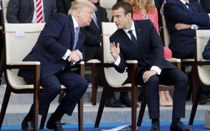 Ông Macron nói gì sau chuyến thăm của Tổng thống Donald Trump?