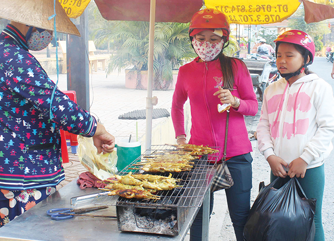 Mưa rồi, về Bảy núi kịp "hưởng" đặc sản