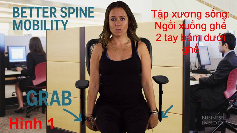 B&agrave;i tập tại chỗ d&agrave;nh cho bạn nữ văn ph&ograve;ng - Ảnh 1.
