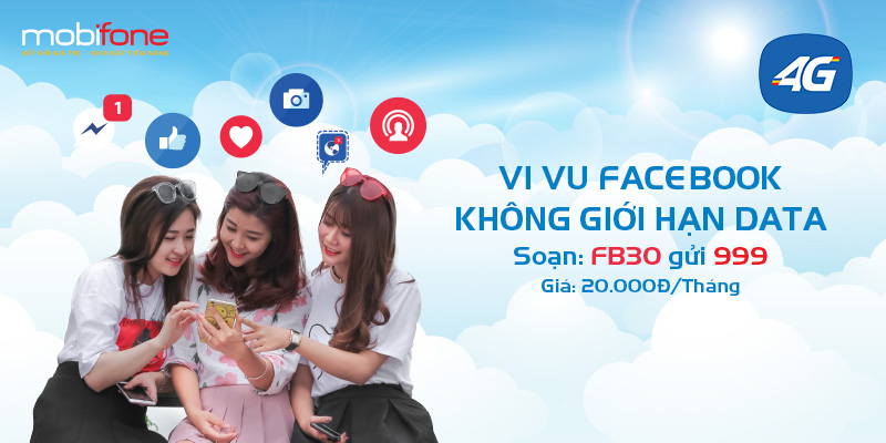 Là “tín đồ” Facebook bạn nên đăng ký ngay gói cước FB30 của MobiFone - Ảnh 1.