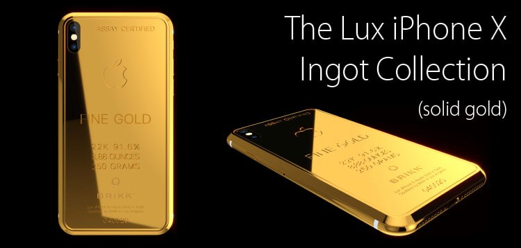 Ph&aacute;t sốt với iPhone X mạ v&agrave;ng gi&aacute; 1,5 tỉ vừa lộ diện - Ảnh 1.