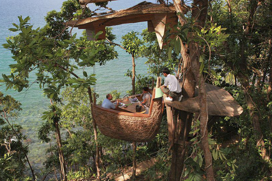 Đến Th&aacute;i Lan tận hưởng bữa tiệc lơ lửng tr&ecirc;n c&acirc;y - Ảnh 2.
