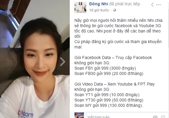 Sao Việt rủ nhau livestream khoe gói 4G MobiFone siêu mượt