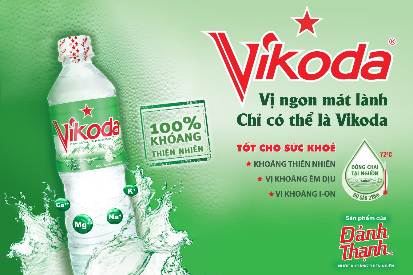 Vikoda - Thương hiệu nước khoáng thiên nhiên Việt gây chú ý tại APEC 2017