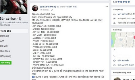 Xe m&aacute;y SH 30 triệu: Ma trận... xe thanh l&yacute; tang vật - Ảnh 2.