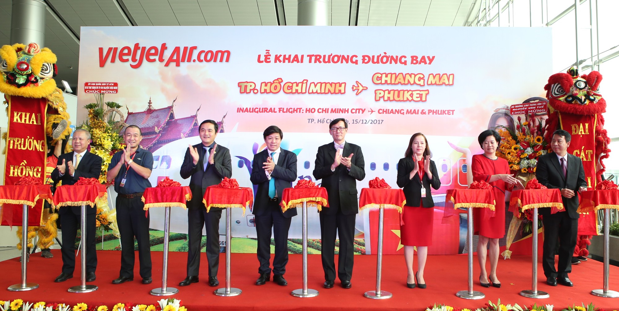 Vietjet khai trương đường bay TP HCM – Phuket - Ảnh 1.