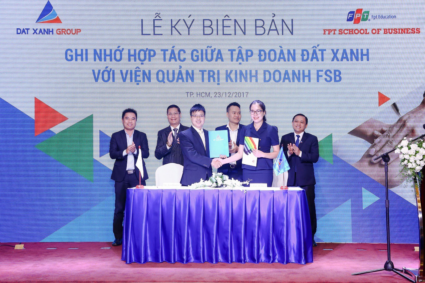 Đất Xanh "bắt tay" FPT đào tạo tài năng trẻ
