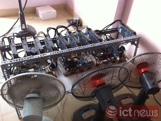 Cuối năm, máy đào Bitcoin từ Trung Quốc ồ ạt đổ về Việt Nam
