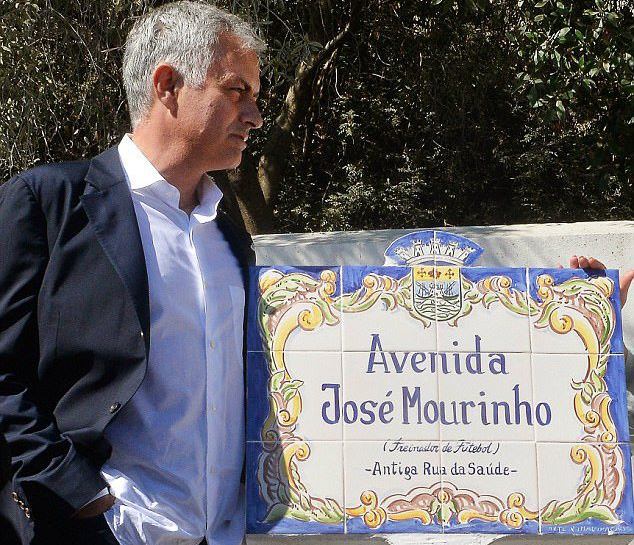 Có một con đường mang tên Mourinho