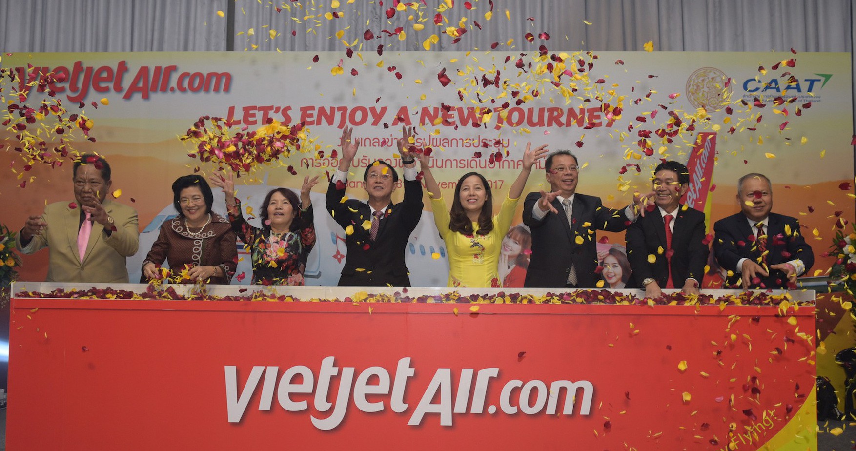 Vietjet mở đường bay Đà lạt – Bangkok đón lễ hội hoa quốc tế 2017