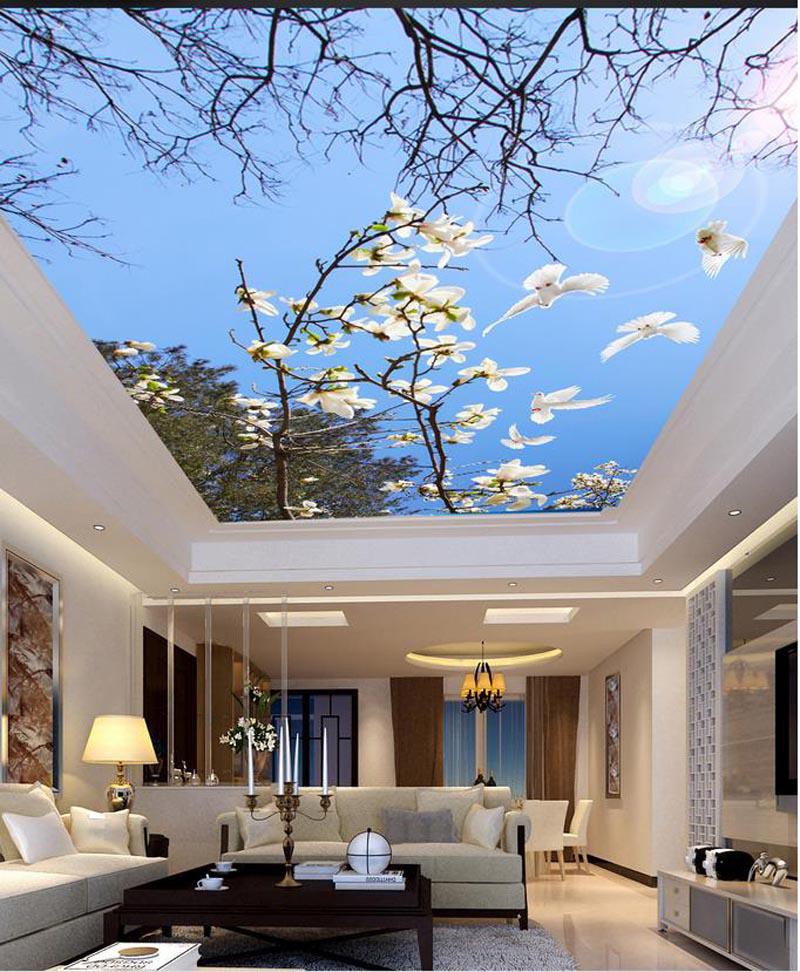  Đẹp kinh ngạc với trần nh&agrave; 3D  - Ảnh 11.