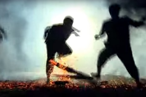 Vũ điệu nhảy lửa huyền bí của các chàng trai người Pà Thẻn