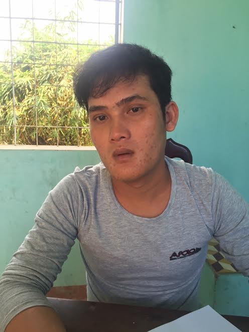 Đối tượng Võ Quốc Khánh. Ảnh: P.N