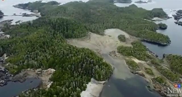 Ng&ocirc;i l&agrave;ng cổ 14.000 năm tuổi được ph&aacute;t hiện ở Canada. Ảnh CTV News.