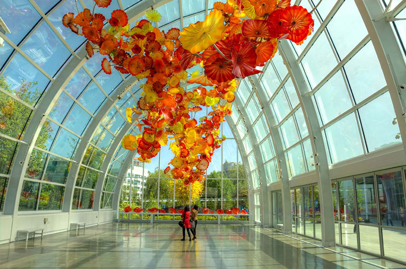 Thăm vườn thủy tinh Chihuly độc nhất v&ocirc; nhị tr&ecirc;n đất Mỹ - Ảnh 3.