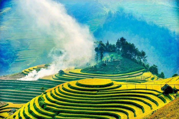 Cảnh Việt Nam xanh thẳm, đẹp như thơ