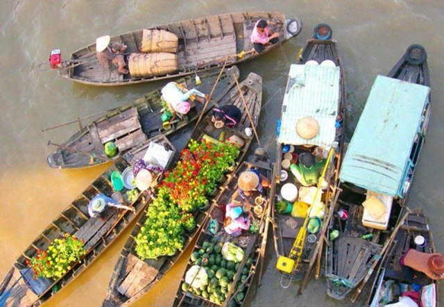 Ngất ngây trên sông nước miền Tây