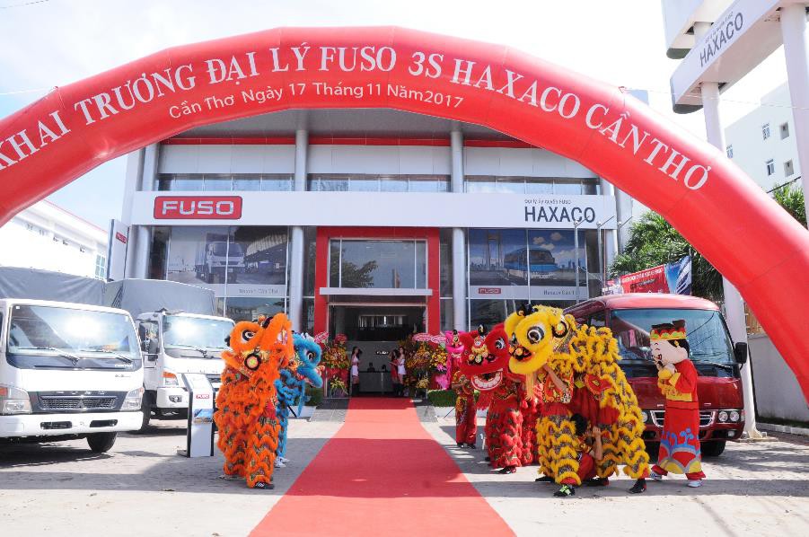 Fuso khai trương đại lý chuẩn 3S đầu tiên tại Tây Nam Bộ