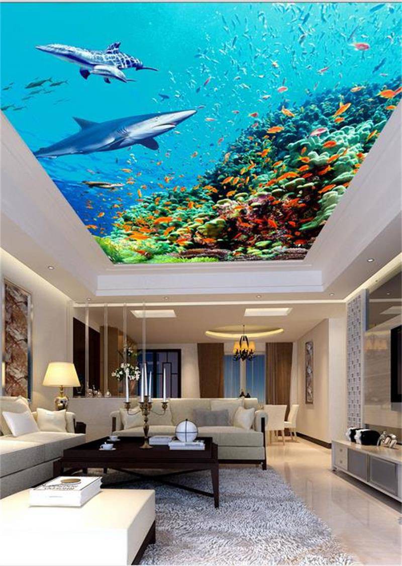  Đẹp kinh ngạc với trần nh&agrave; 3D  - Ảnh 5.
