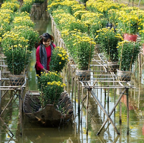 Làng hoa lớn nhất Nam bộ Sa Đéc tất bật vào mùa Tết - Ảnh 5.