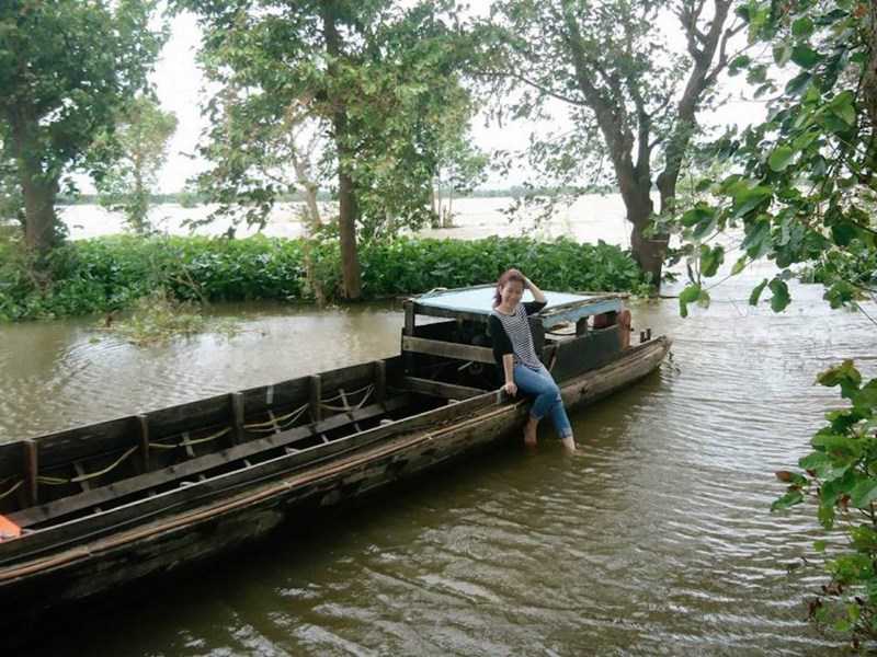 Sướng g&igrave; bằng ăn c&aacute; linh ngay đồng nước nổi - Ảnh 6.