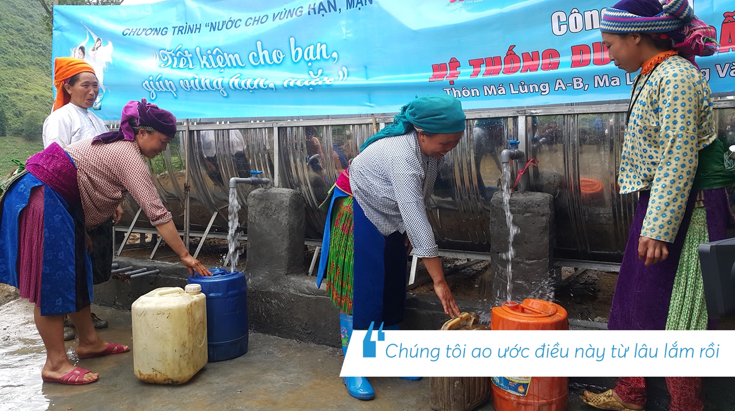 Những hình ảnh đáng nhớ trong hành trình trao tặng nước sạch - Ảnh 6.