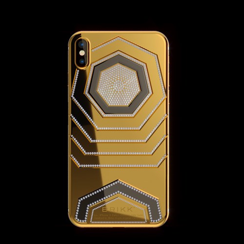Ph&aacute;t sốt với iPhone X mạ v&agrave;ng gi&aacute; 1,5 tỉ vừa lộ diện - Ảnh 6.