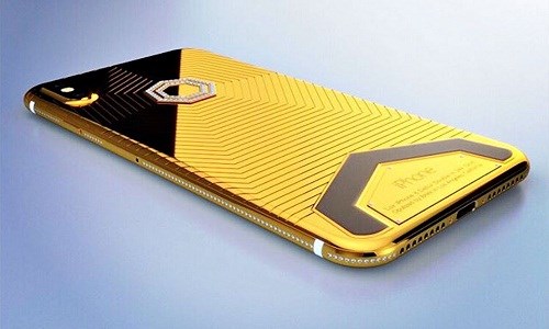 Phát sốt với iPhone X mạ vàng giá 1,5 tỉ vừa lộ diện