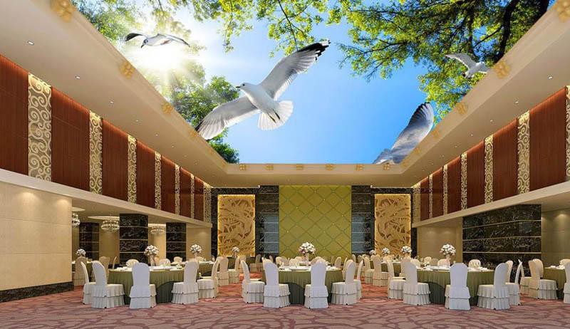  Đẹp kinh ngạc với trần nh&agrave; 3D  - Ảnh 10.