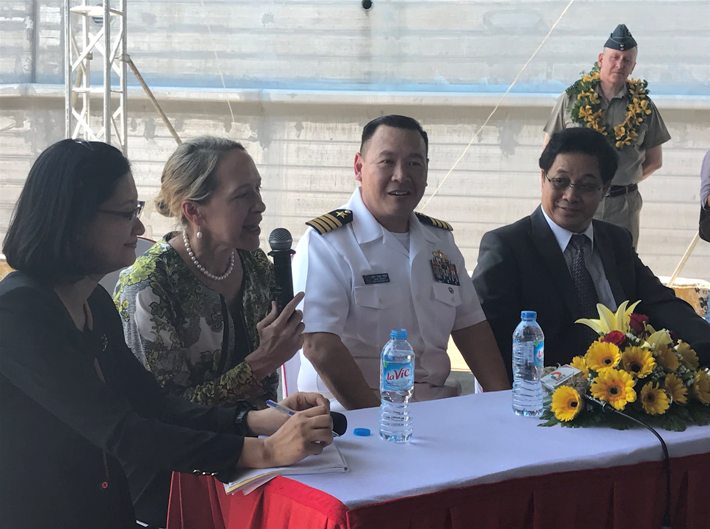 Tàu vận tải viễn chinh cao tốc Mỹ đến Việt Nam - Ảnh 3.