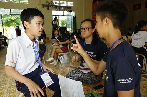 3 năm liên tiếp tổ chức hội trại tiếng Anh Nam Sài Gòn - Ảnh 1.