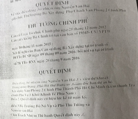 Người trong cuộc lên tiếng vụ “nổ” là thứ trưởng Bộ Xây dựng