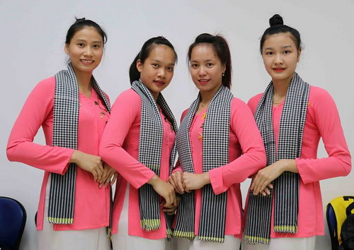 Dàn cầu thủ trẻ VTV Bình Điền Long An
