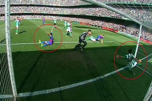 Trọng t&agrave;i từ chối b&agrave;n thắng ph&uacute;t 80 cho Barcelona