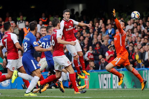 Đại chiến kh&ocirc;ng b&agrave;n thắng, Arsenal chia điểm với Chelsea - Ảnh 5.