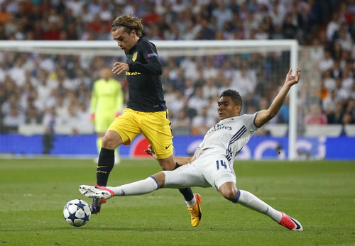 Antoine Griezmann và Atletico gặp khó ở Bernabeu