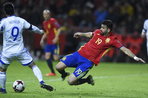 Diego Costa ghi 4 bàn sau 4 trận cho Tây Ban Nha