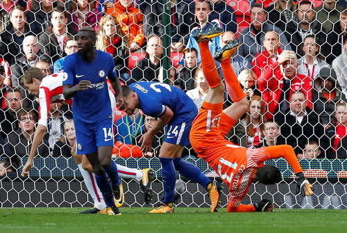 Morata lập hat-trick, Chelsea hạ đẹp Stoke - Ảnh 4.