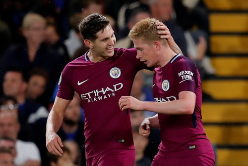 De Bruyne lập siêu phẩm, Man City quật ngã nhà vô địch - Ảnh 4.