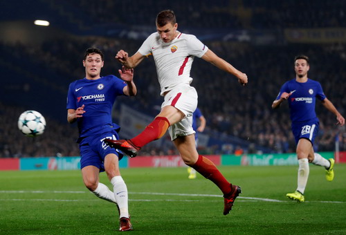 Rượt đuổi tỉ số ở Stamford Bridge, Chelsea tho&aacute;t hiểm trước AS Roma - Ảnh 6.