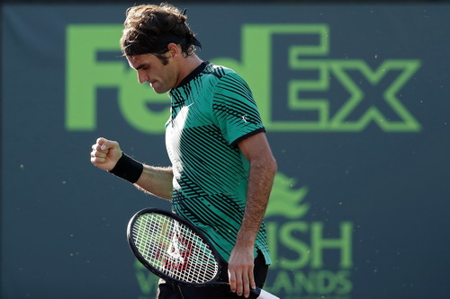 Federer sẽ hoàn tất cú đúp trên đất Mỹ?