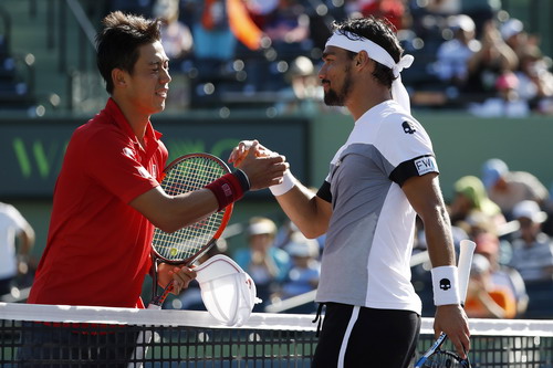 Nishikori thất bại dưới tay Fognini