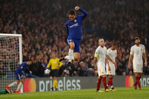 Rượt đuổi tỉ số ở Stamford Bridge, Chelsea tho&aacute;t hiểm trước AS Roma - Ảnh 4.