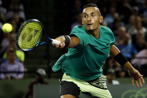 Kyrgios chờ lập kỳ tích ở Miami Open