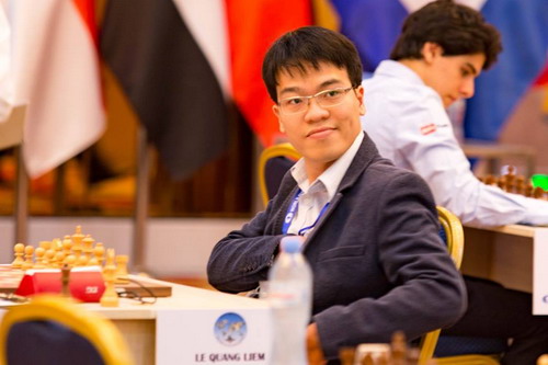 Lê Quang Liêm vào vòng 2 World Cup cờ vua 2017