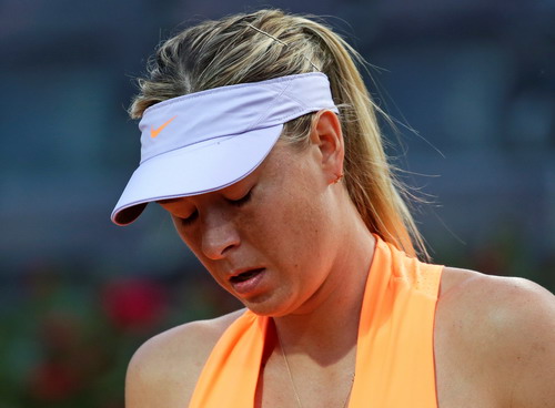 Mất suất đến Pháp, Sharapova bỏ cuộc ở Rome Open