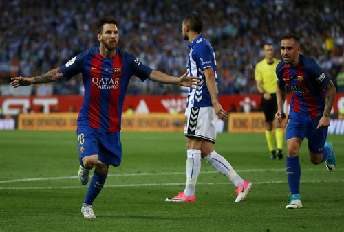 Messi lập đại công, Barcelona vô địch Cúp Nhà vua - Ảnh 4.
